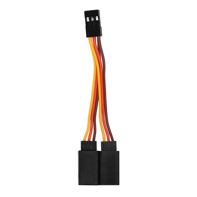 INJORA - 9cm 1 To 2 JR Plug Y Wire Cable Lights Servos Connector for Mini RC
