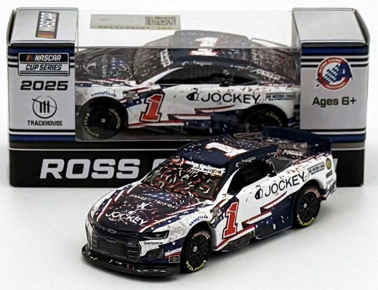Lionel Racing - Ross Chastain #1 Jockey Folds of Honor Charlotte Win 2025 Chevrolet, escala 1:64