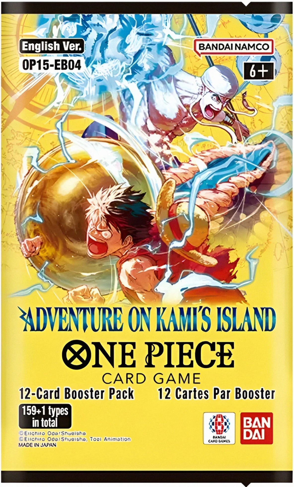 Bandai - One Piece Card Game: OP-15 Adventure on Kami's Island Booster