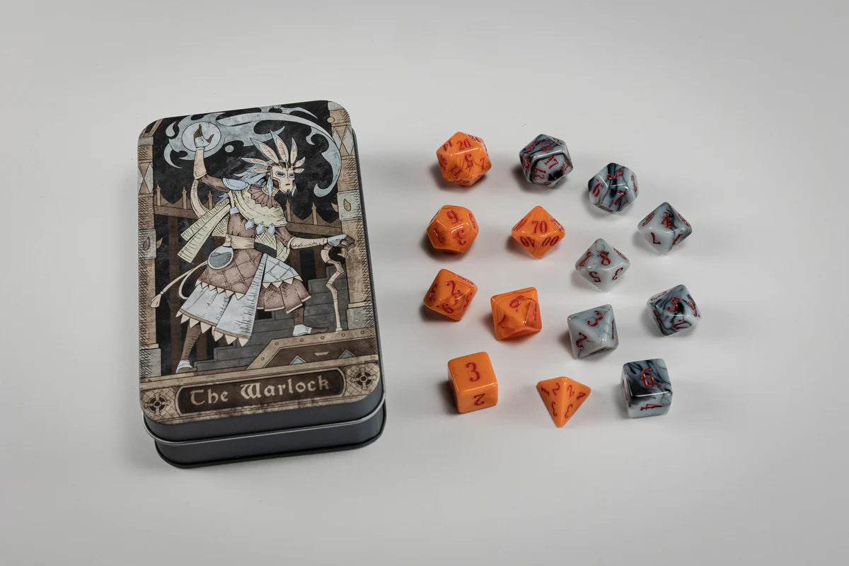 Blade & Grimm´s - Dice Set Character The Warlock
