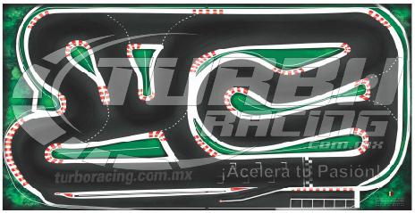 Turbo Racing - Pista Rigida Plegable Club Kyosho Ajusco CDMX