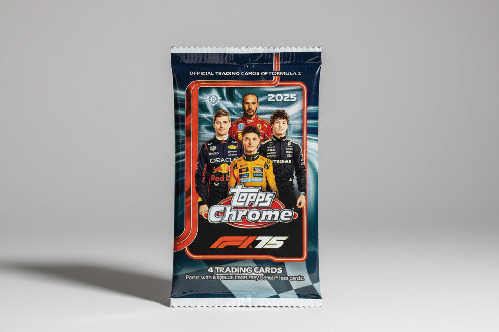 Topps F1 2025: Chrome - Hobby Box (Sobre)