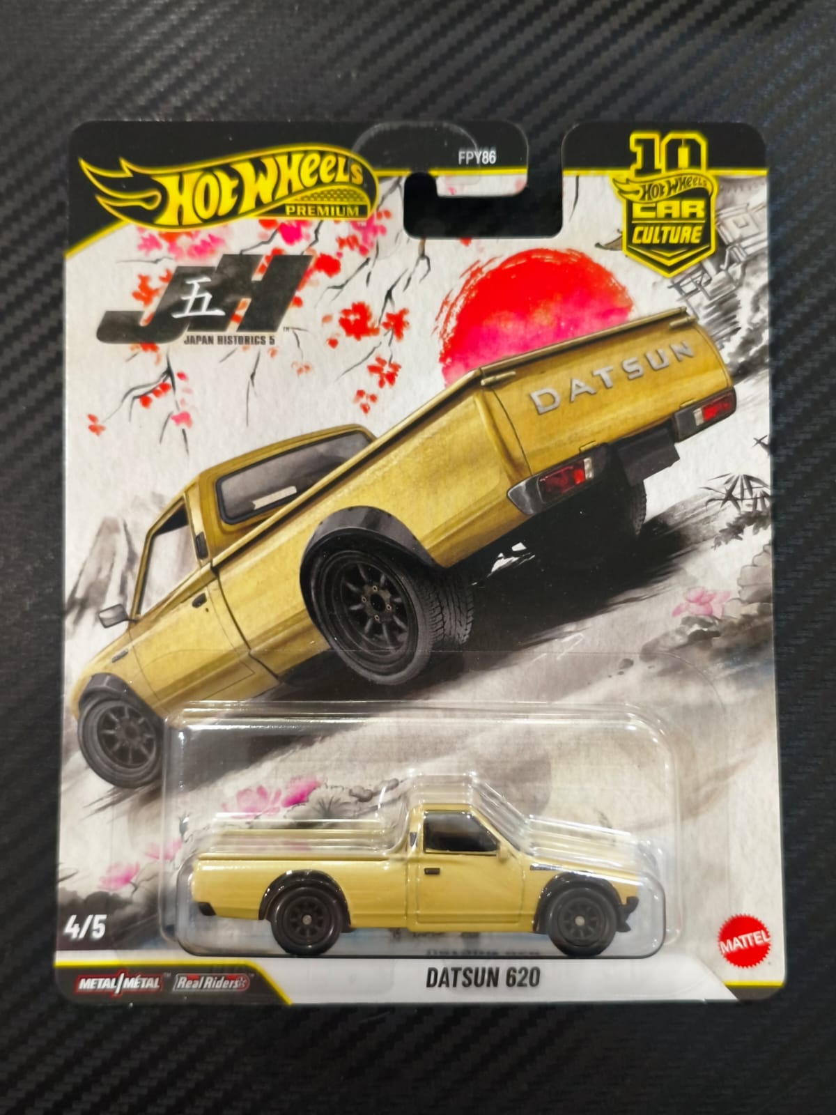 Mattel - Hot Wheels Datsun 620 - 2025 Car Culture Japan Historics 5, 4/5