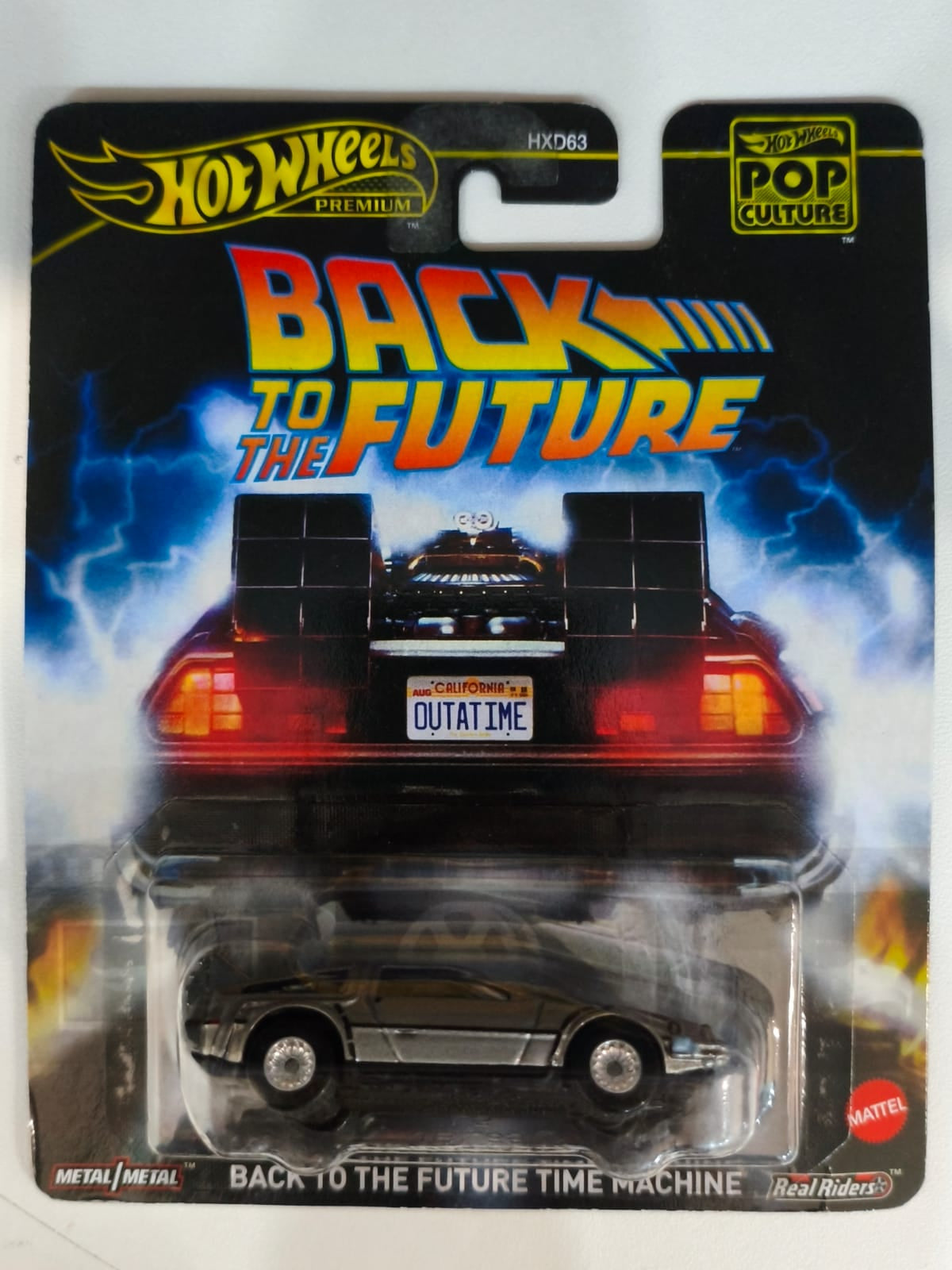 Mattel - Hot Wheels Premium, Back To The Future Time Machine