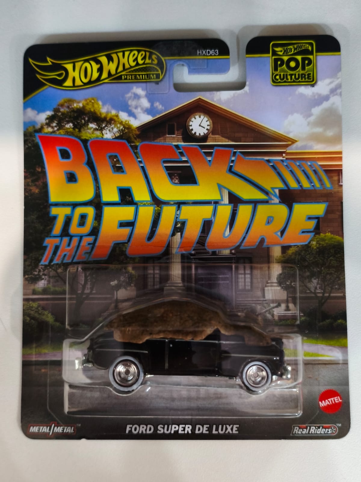 Mattel - Hot Wheels Premium, Regreso al Futuro, Ford Super de Luxe