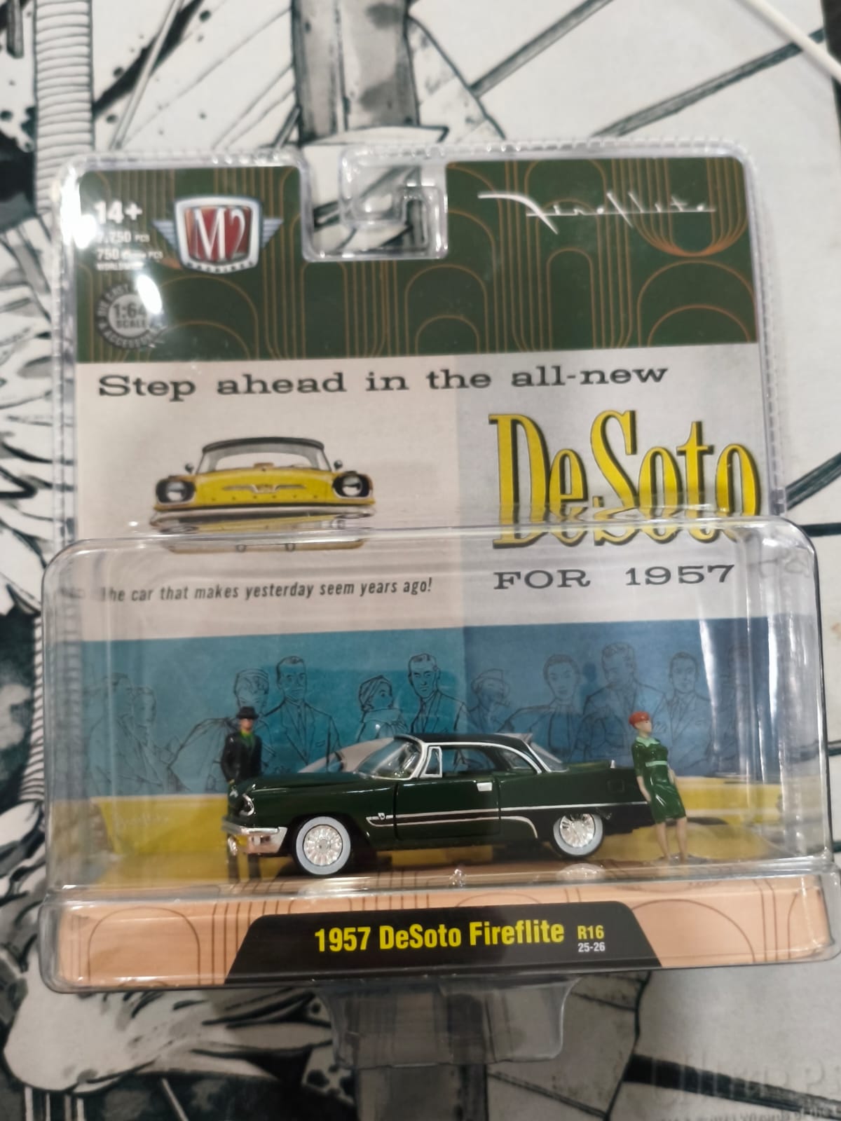 M2 MACHINES - 1957 DeSoto Fireflite 1/64