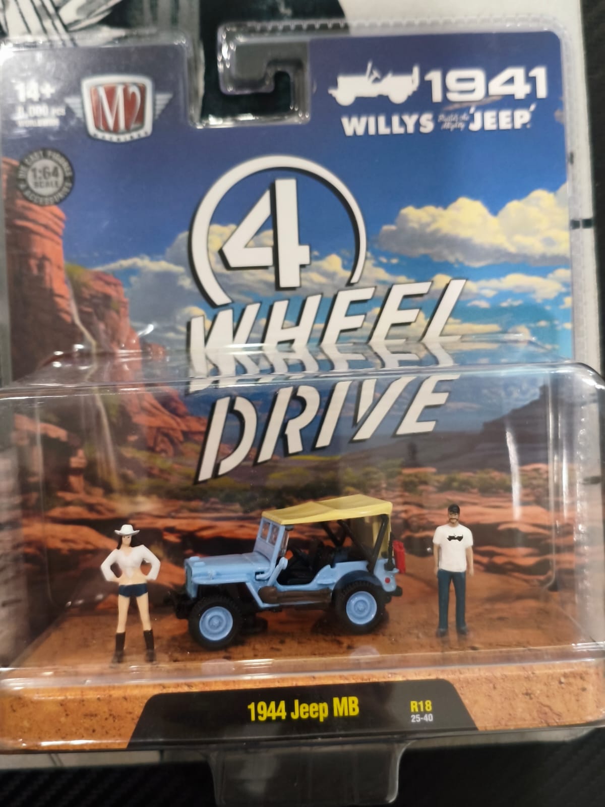 M2 MACHINES - 1944 Jeep MB 1/64