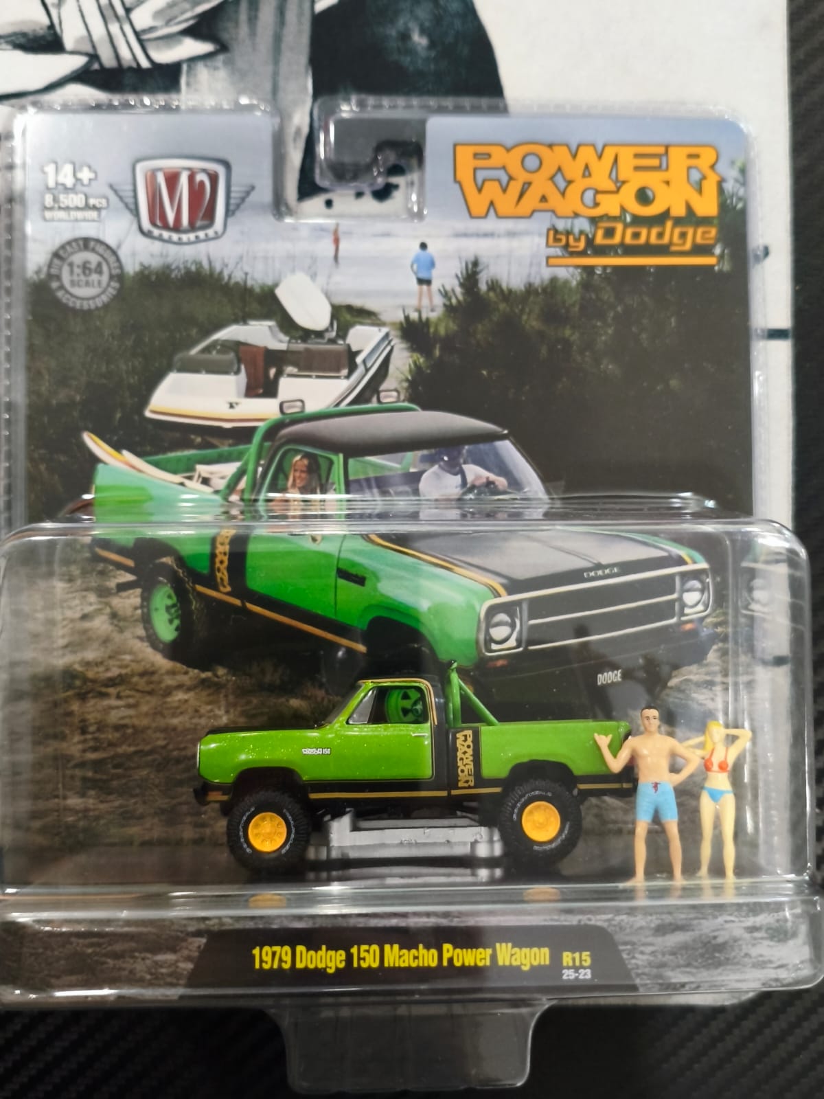 M2 MACHINES - 1979 Dodge 150 Macho Power Wagon 1/64