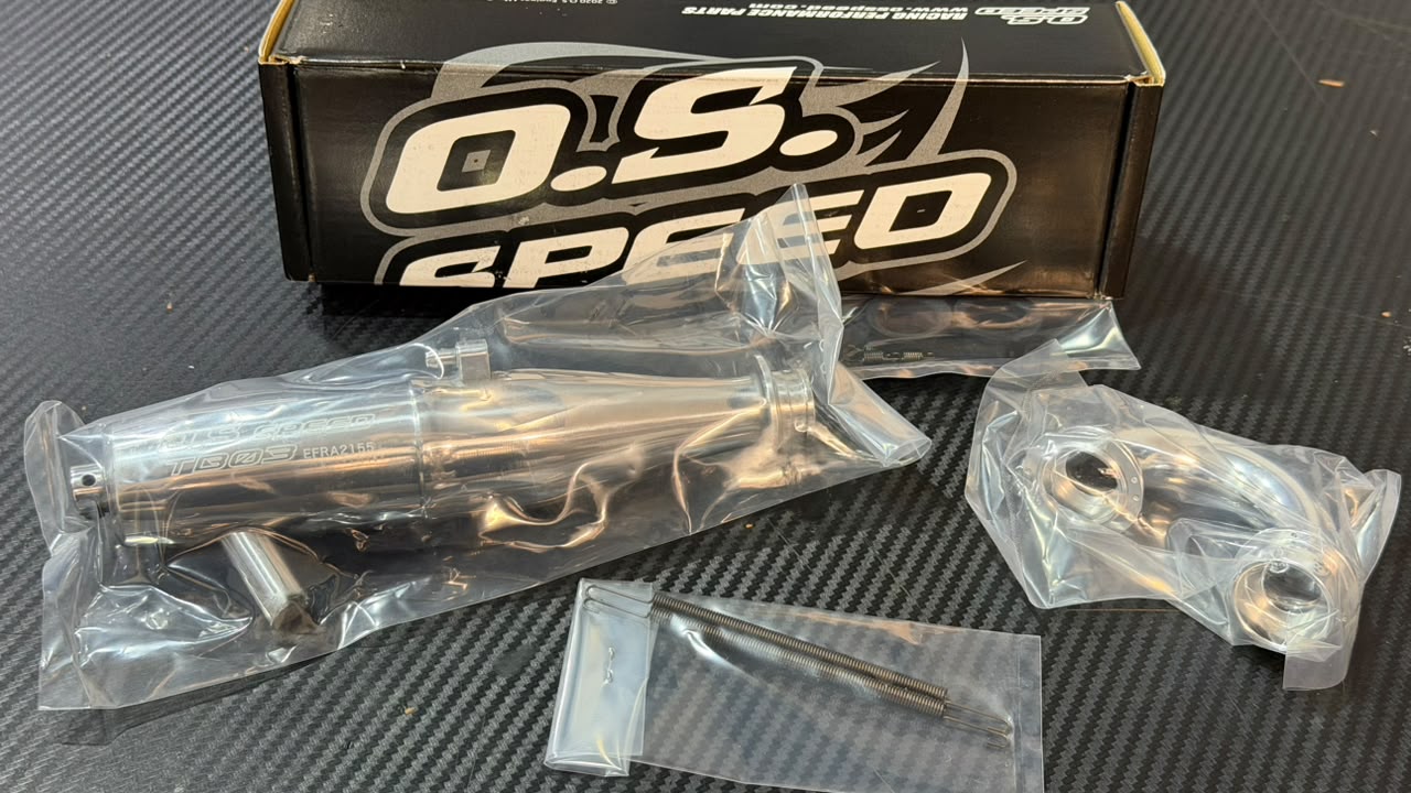 O.S SPEED - Tuned Silencer Complete TB03 EFRA2155