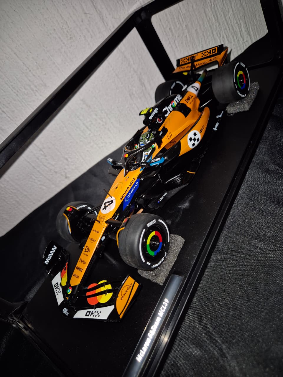 Solido - McLaren MCL39 Orange L. Norris #4 GP Mónaco 2025, 1:18