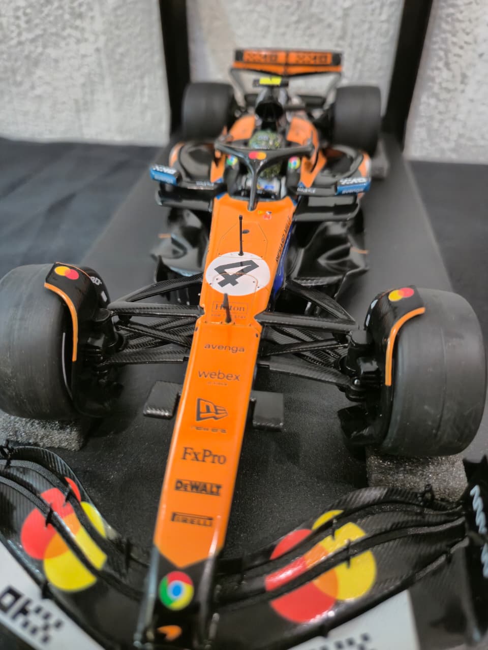 Solido - McLaren MCL39 Orange L. Norris #4 GP Mónaco 2025, 1:18