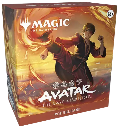 Magic MTG - Avatar The Last Airbender - Prerelease (Español) - Magic: The Gathering Zuko (Rojo)