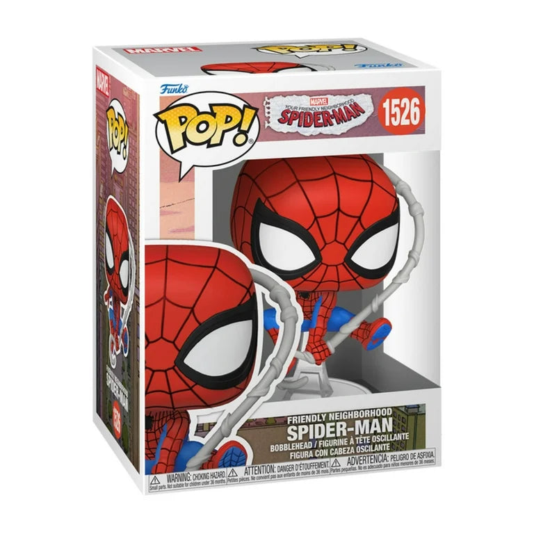 FUNKO POP Marvel: Tu Agradable Vecino Spider-Man - Spider-Man Traje Final, #1526