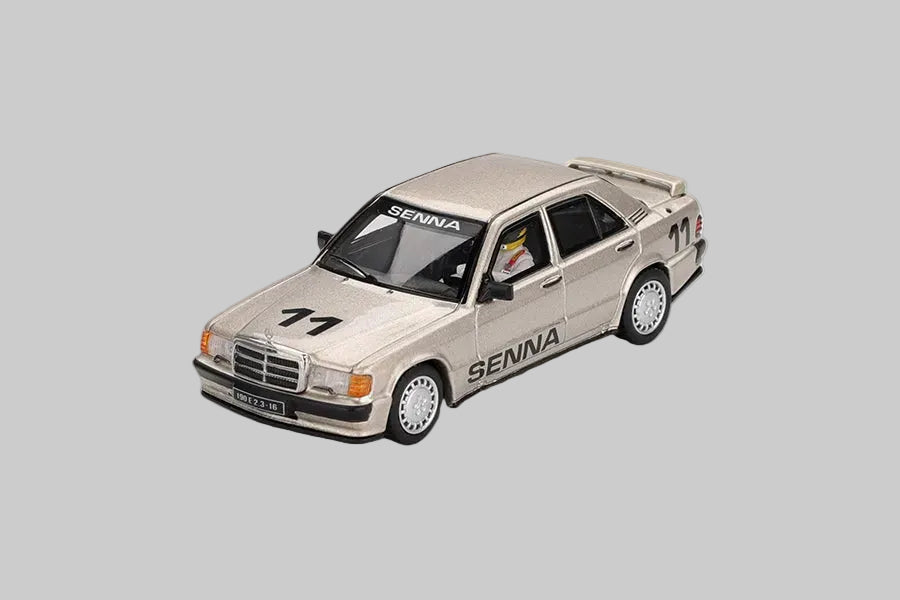 Mini GT - Mercedes-Benz 190 E 2.3-16 #11 Ayrton Senna 1984 Nürburgring Race of Champions