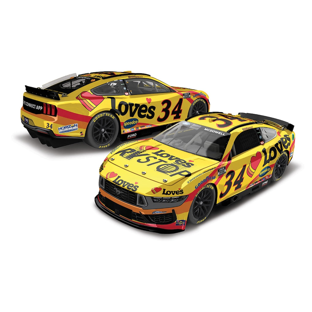 Lionel Racing - Michael McDowell #34 Love´s RV Stops 2024 Mustang, escala 1:64