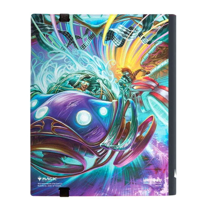 Ultra Pro: Aetherdrift “Start Your Engines!” / “Max Speed” 9-Pocket PRO-BINDER® for Magic: The Gathering