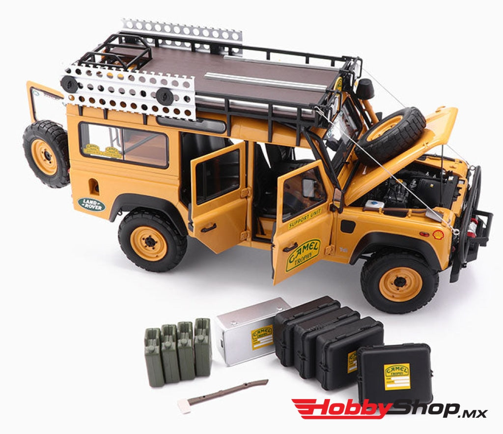 Almost Real - Land Rover Defender 110 Camel Trophy Support Unit Sabah Malaysia 1993 Escala 1:18 En