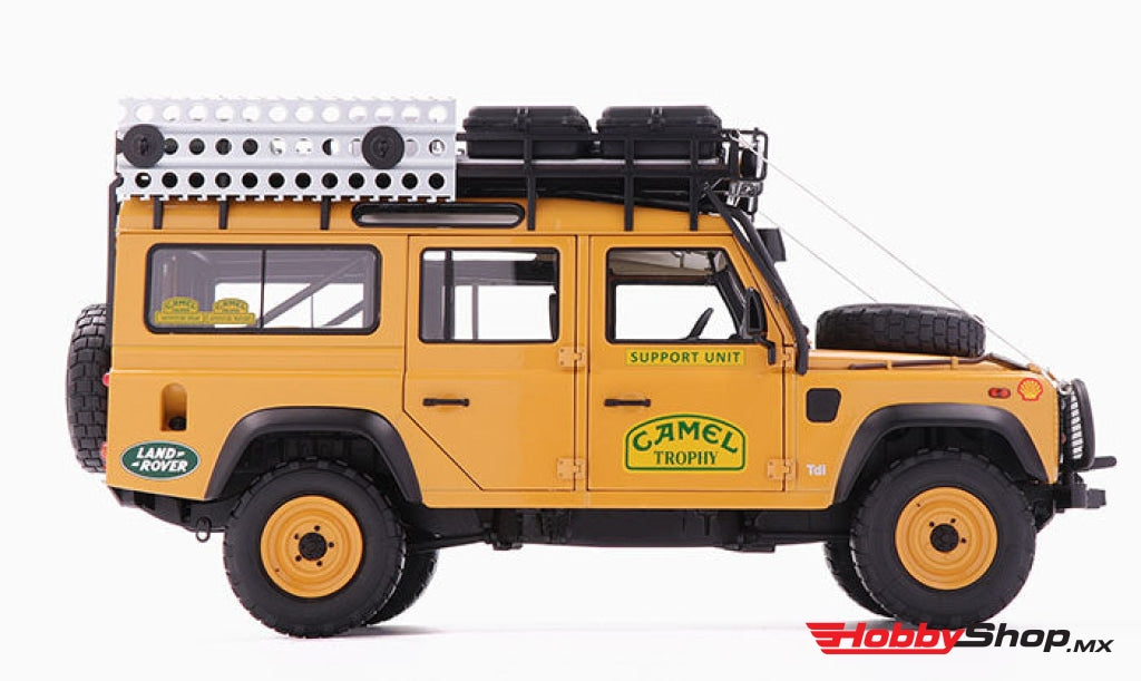 Almost Real - Land Rover Defender 110 Camel Trophy Support Unit Sabah Malaysia 1993 Escala 1:18 En