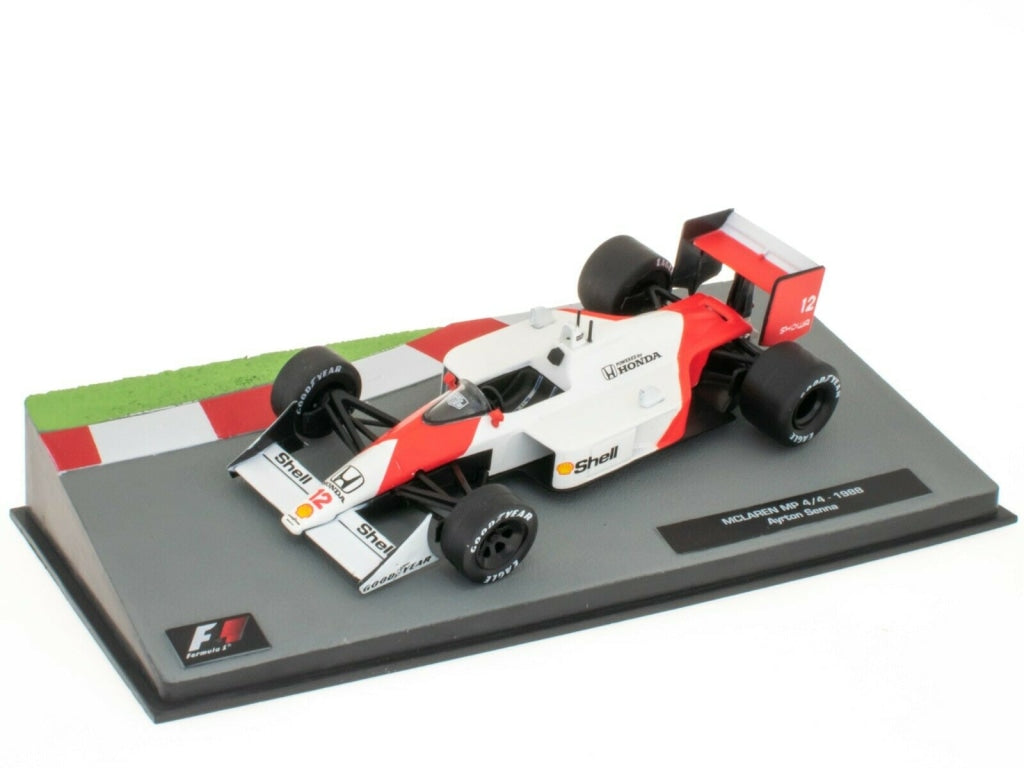 Altaya - Ayrton Senna Mclaren Mp4/4 #12 Formula 1 World Champion 1988 Escala 1:43 En Existencia