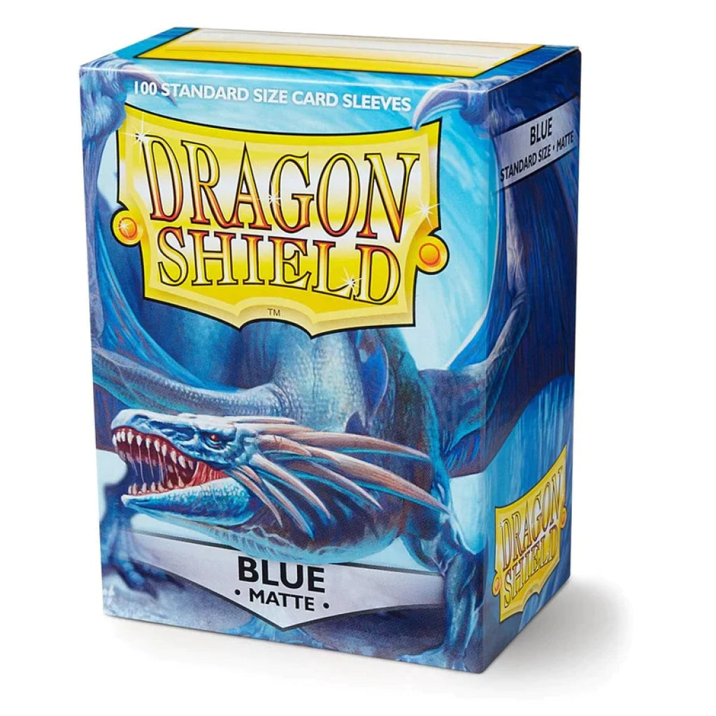 Arcane Tinmen - Dragon Shield Blue Matte Sleeves Standard Size En Existencia