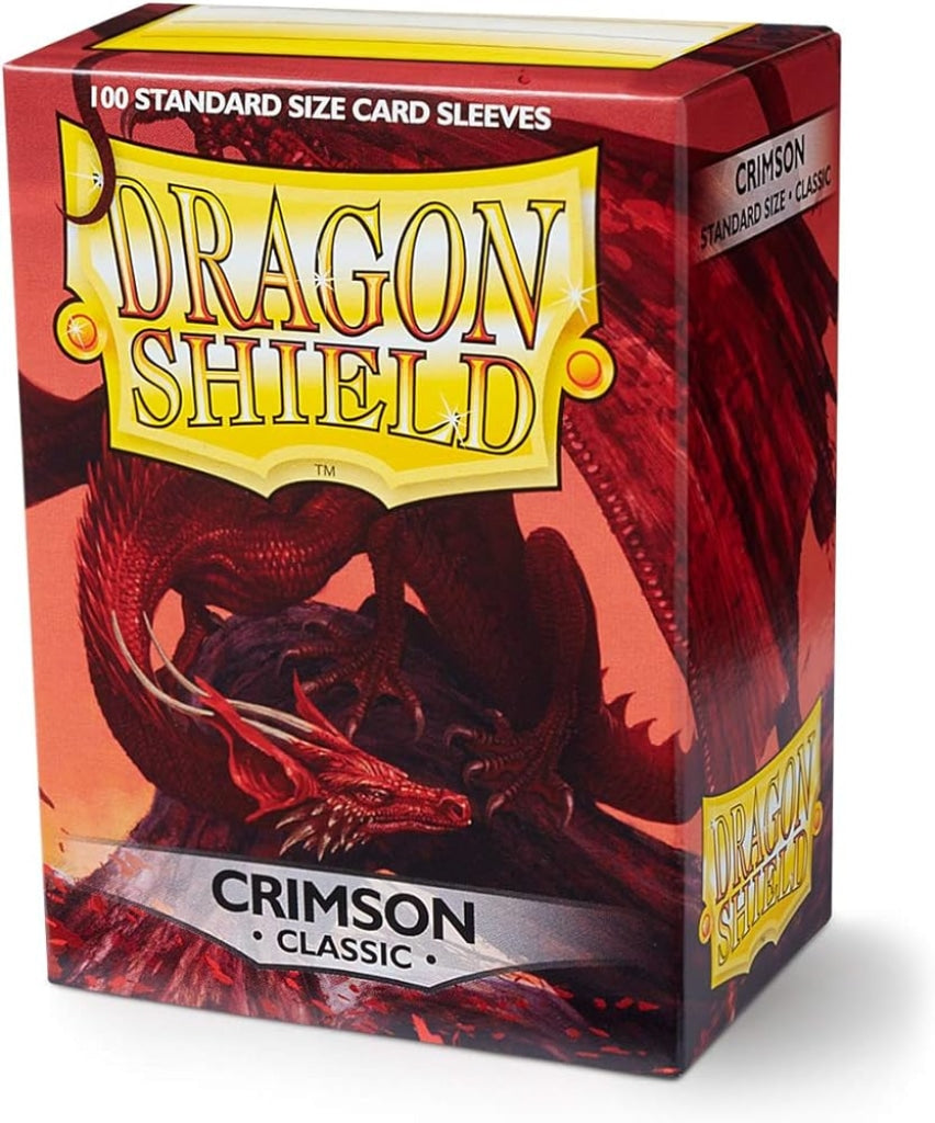 Arcane Tinmen - Dragon Shield Crimson Classic Sleeves Standard Size En Existencia