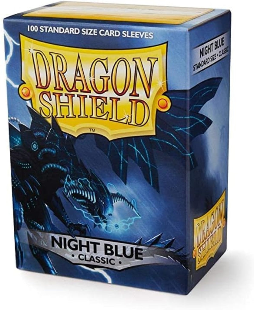 Arcane Tinmen - Dragon Shield Night Blue Classic Sleeves Standard Size En Existencia