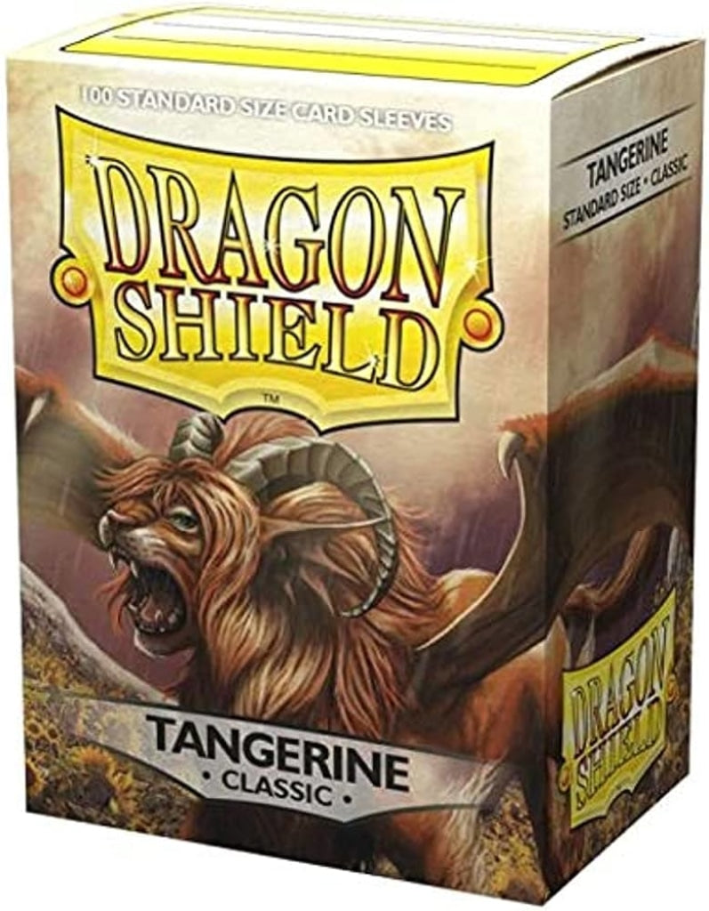 Arcane Tinmen - Dragon Shield Tangerine Classic Sleeves Standard Size En Existencia