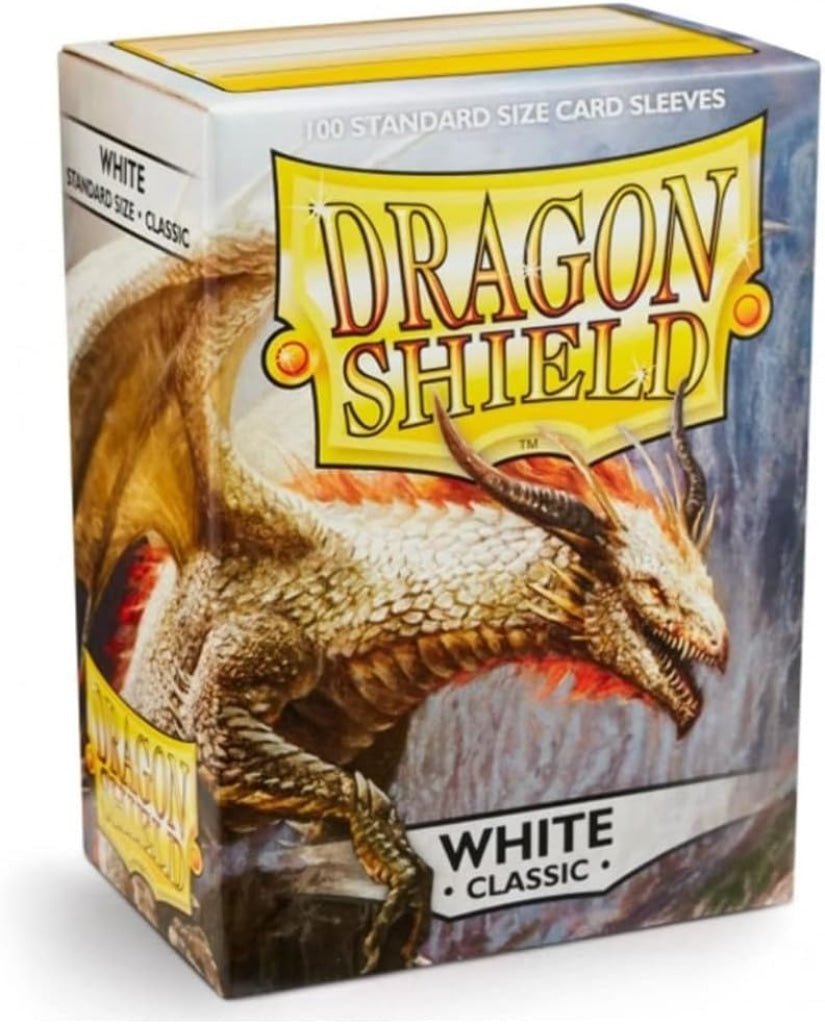 Arcane Tinmen - Dragon Shield White Classic Sleeves Standard Size En Existencia