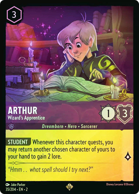 Carta Goofy - Musketeer Swordsman,Set Ursula´s Return, Número de Tarjeta 12 , Color Amber, Rarity Rare