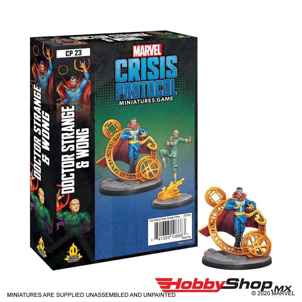 Asmodee - Marvel: Crisis Protocol Doctor Strange & Wong En Existencia