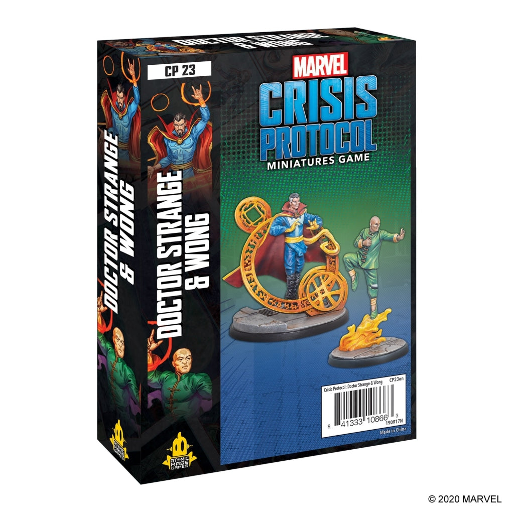 Asmodee - Marvel: Crisis Protocol Doctor Strange & Wong En Existencia