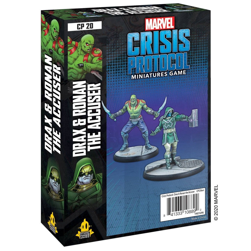 Asmodee - Marvel: Crisis Protocol Drax & Ronan The Accuser En Existencia