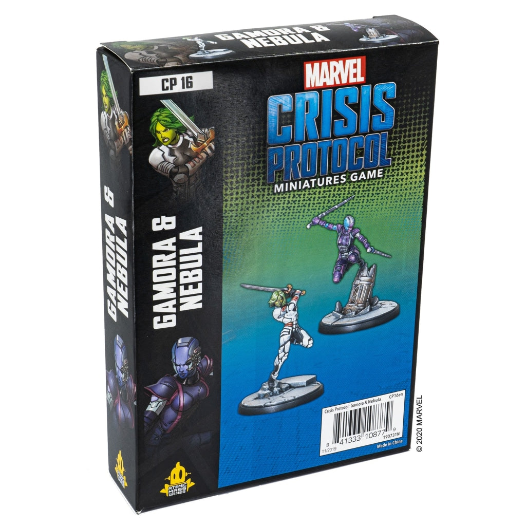 Asmodee - Marvel: Crisis Protocol Gamora & Nebula En Existencia