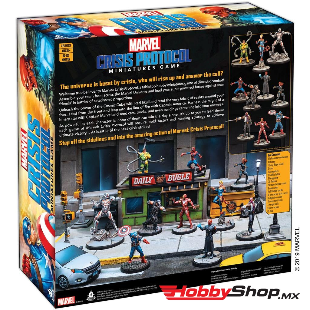 Asmodee - Marvel: Crisis Protocol Miniatures Game Core Set
