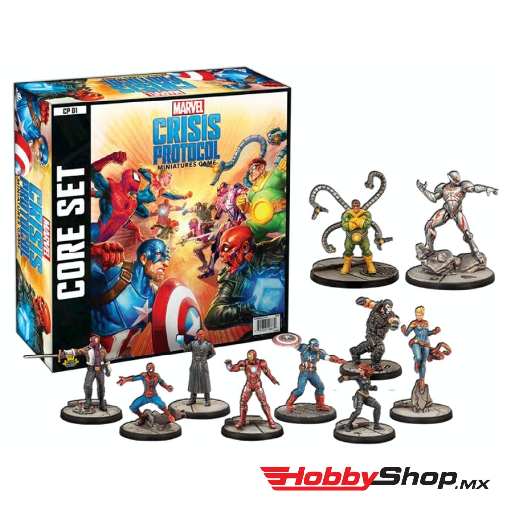 Asmodee - Marvel: Crisis Protocol Miniatures Game Core Set