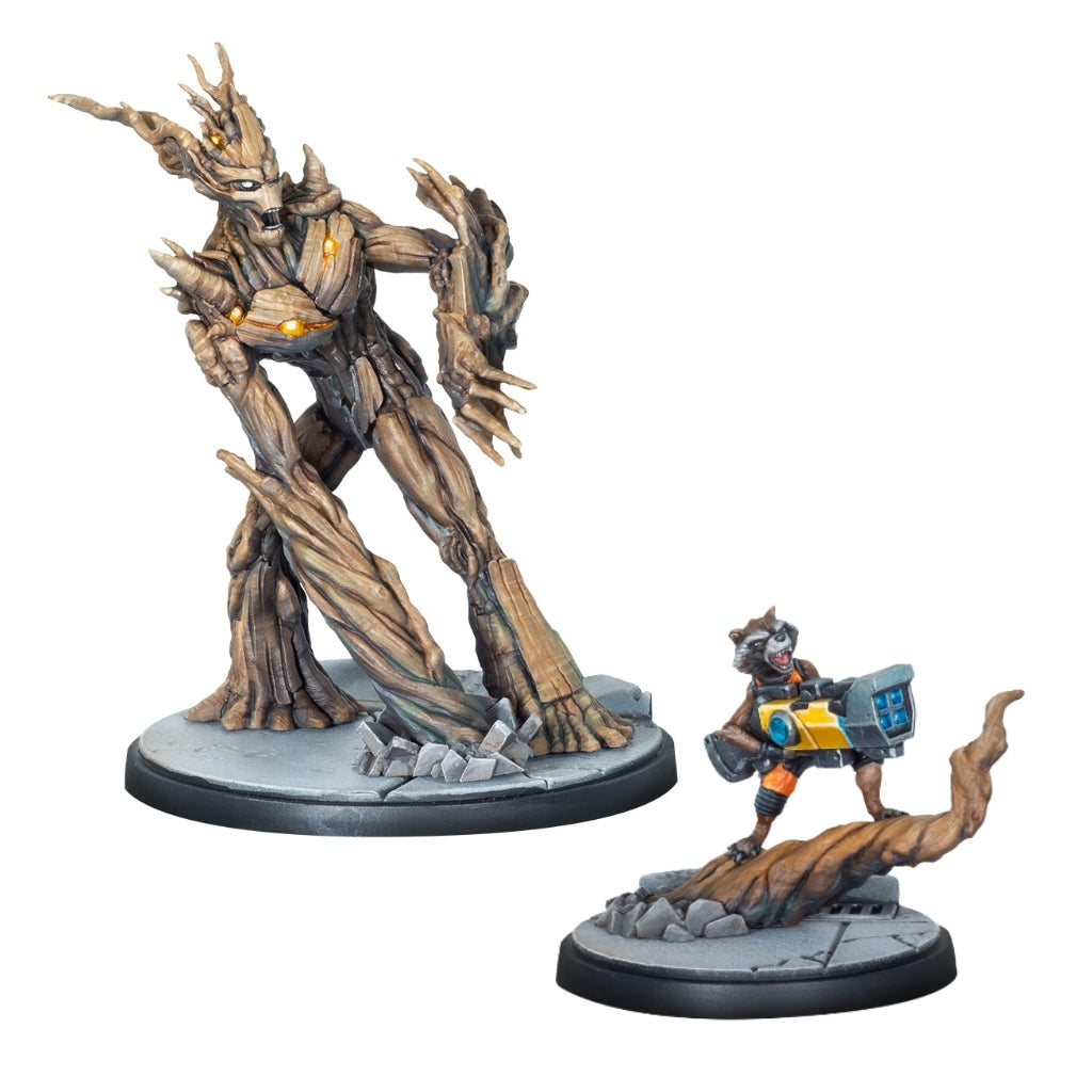 Asmodee - Marvel: Crisis Protocol Rocket & Groot En Existencia