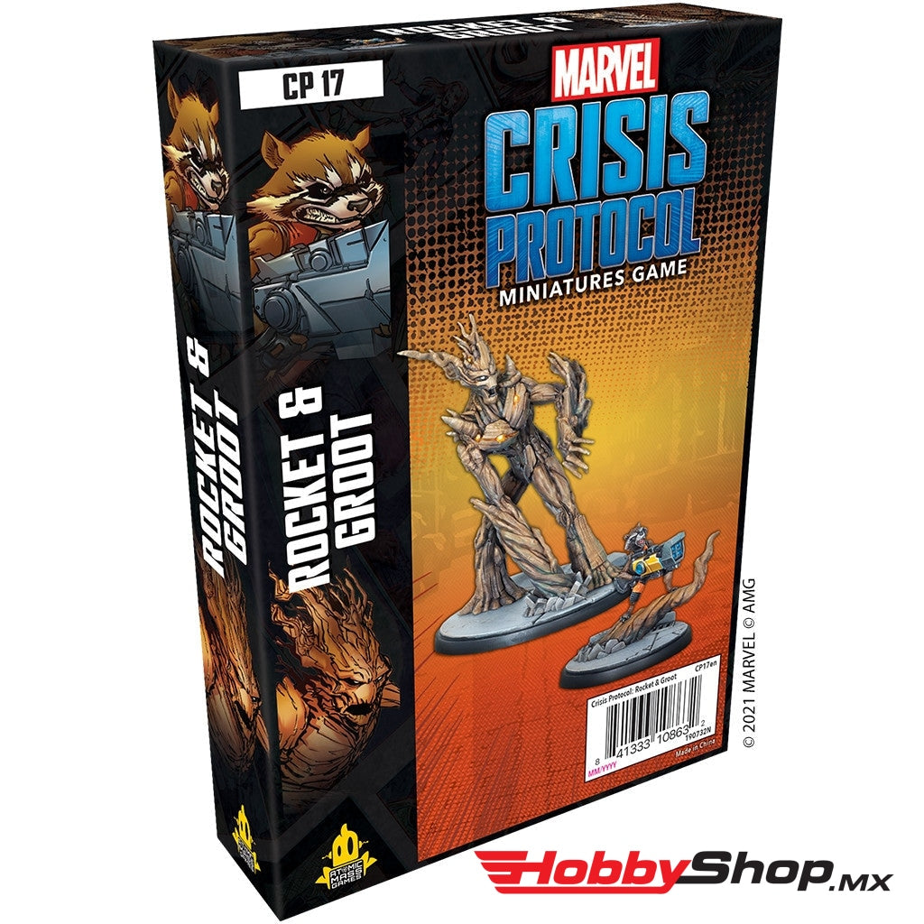 Asmodee - Marvel: Crisis Protocol Rocket & Groot En Existencia