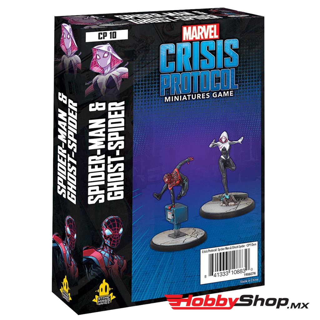 Asmodee - Marvel: Crisis Protocol Spider-Man & Ghost-Spider En Existencia