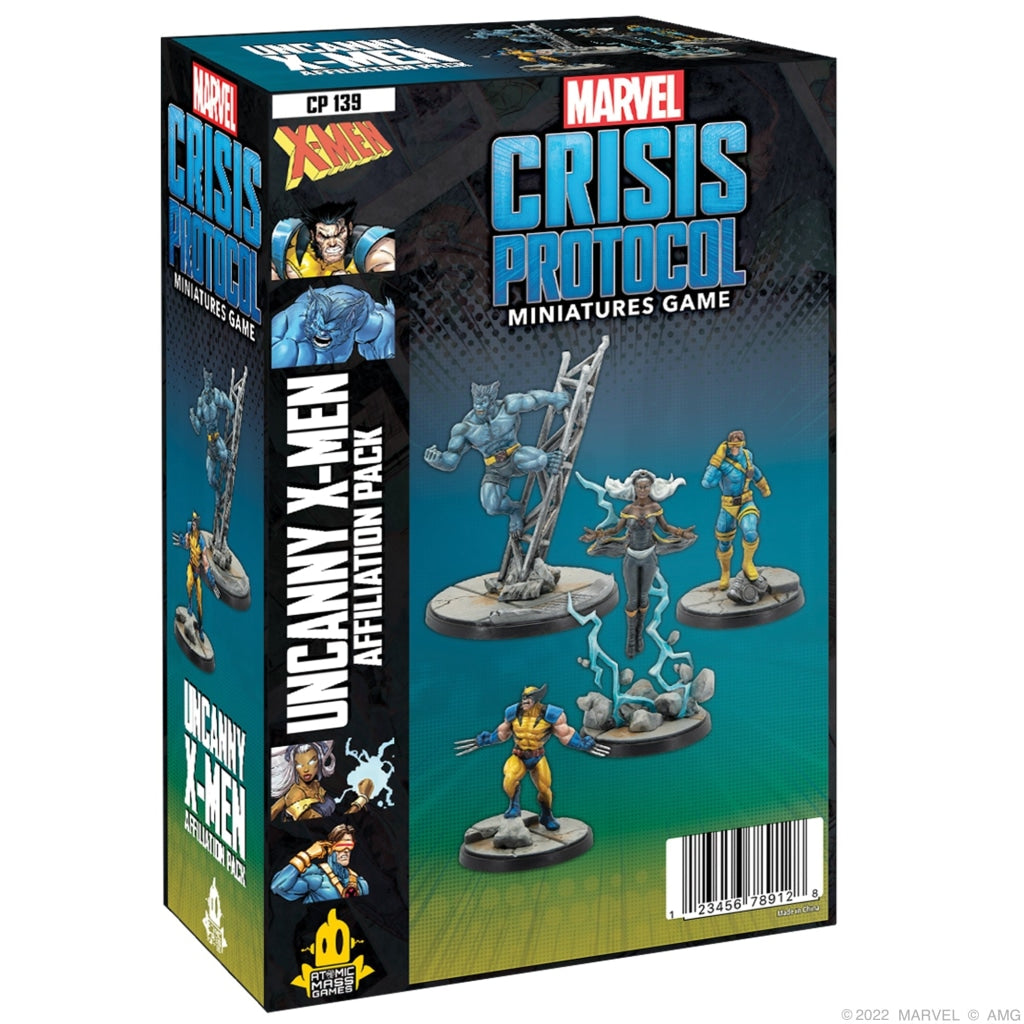 Asmodee - Marvel: Crisis Protocol Uncanny X-Men Affiliation Pack En Existencia