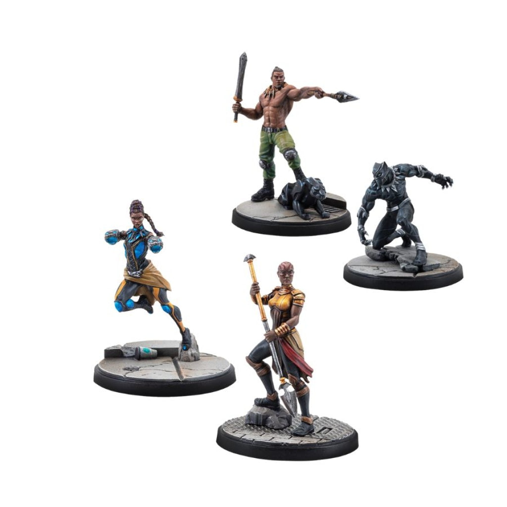 Asmodee - Marvel: Crisis Protocol Wakanda Affiliation Pack En Existencia