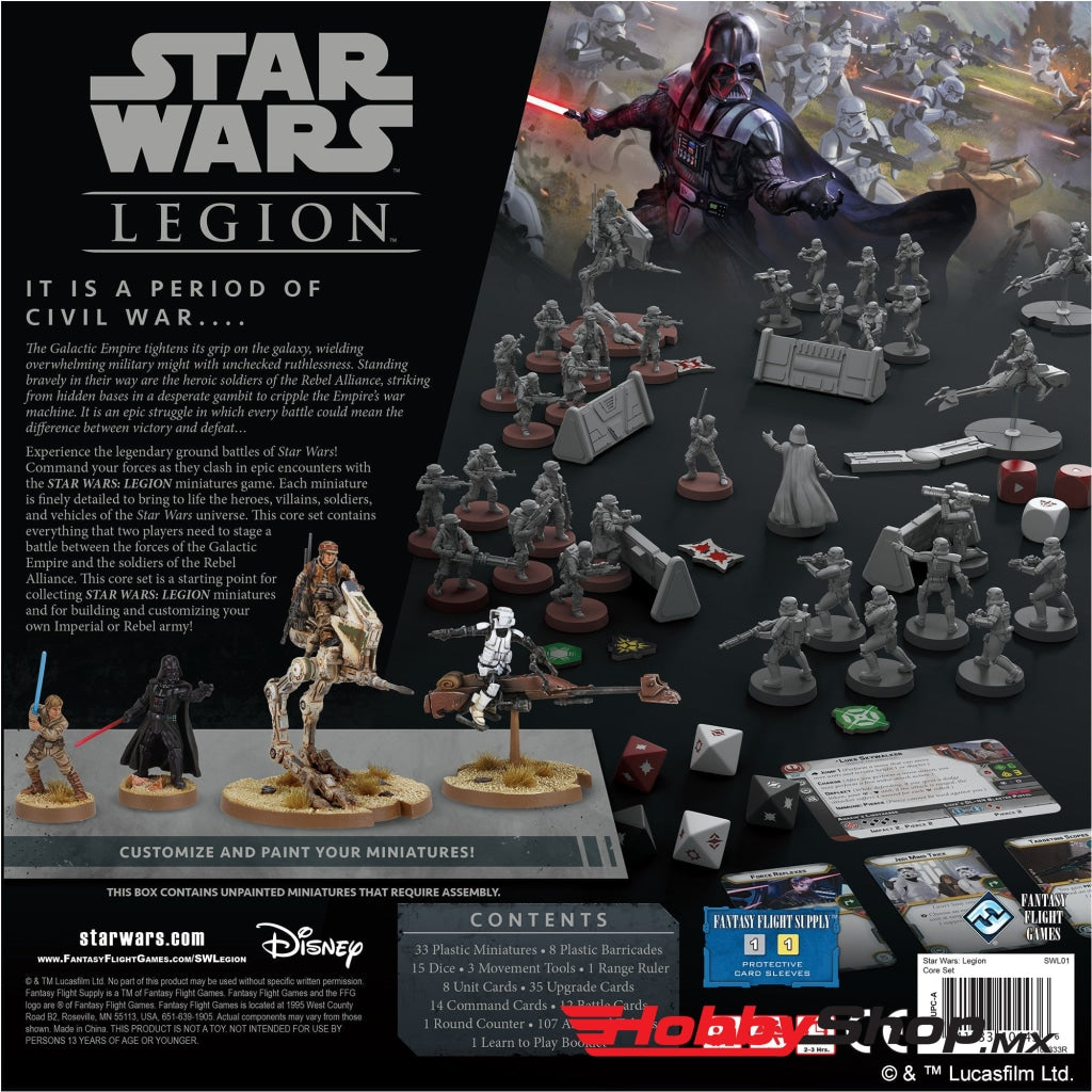 Asmodee - Star Wars: Legion Core Set En Existencia