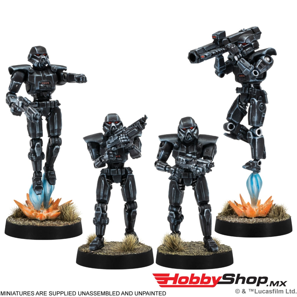 Asmodee - Star Wars: Legion Dark Troopers Unit Expansion En Existencia