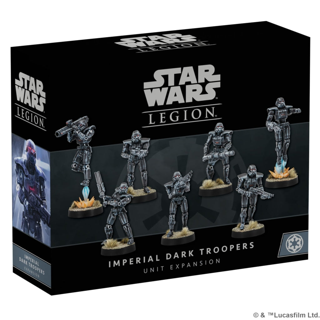 Asmodee - Star Wars: Legion Dark Troopers Unit Expansion En Existencia