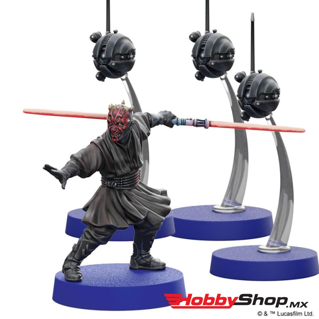 Asmodee - Star Wars: Legion Darth Maul And Sith Probe Droids Operative En Existencia