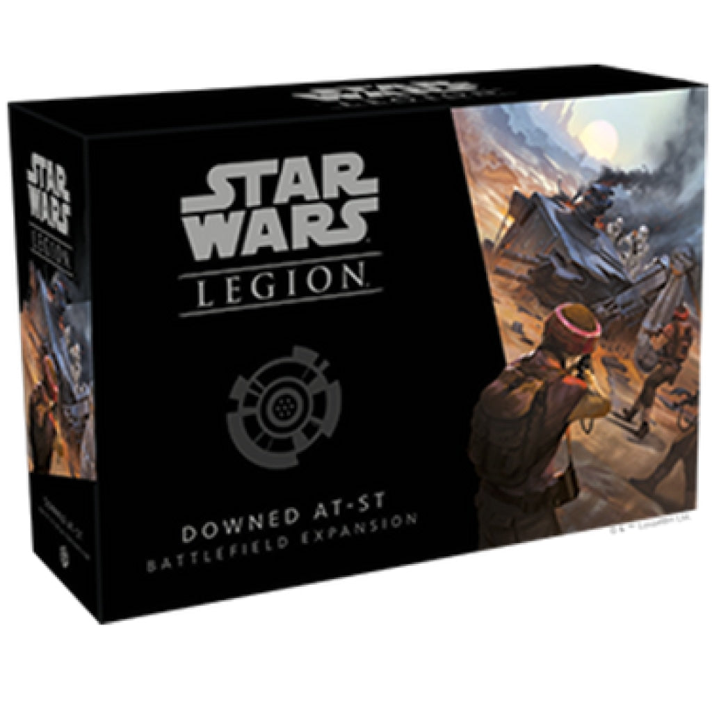 Asmodee - Star Wars: Legion Downed At-St Battlefield Expansion En Existencia