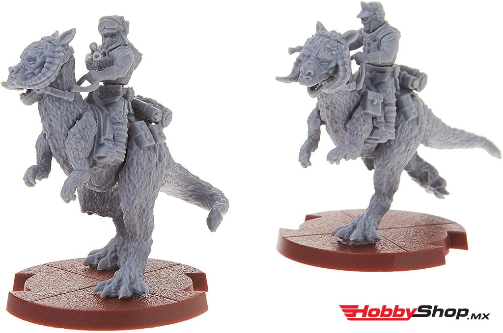 Asmodee Star Wars: Legion Han Solo & Luke Skywalker on Tauntaun, Pack de Comandante y Agente con 2 Miniaturas de Élite, A Partir de 14 años, 2 Jugadores, 60-120 Min, Español, Alemán Asmodee Star Wars: Legion Han Solo & Luke Skywalker on Tauntaun, Pack de Comandante y Agente con 2 Miniaturas de Élite, A Partir de 14 años, 2 Jugadores, 60-120 Min, Español, Alemán