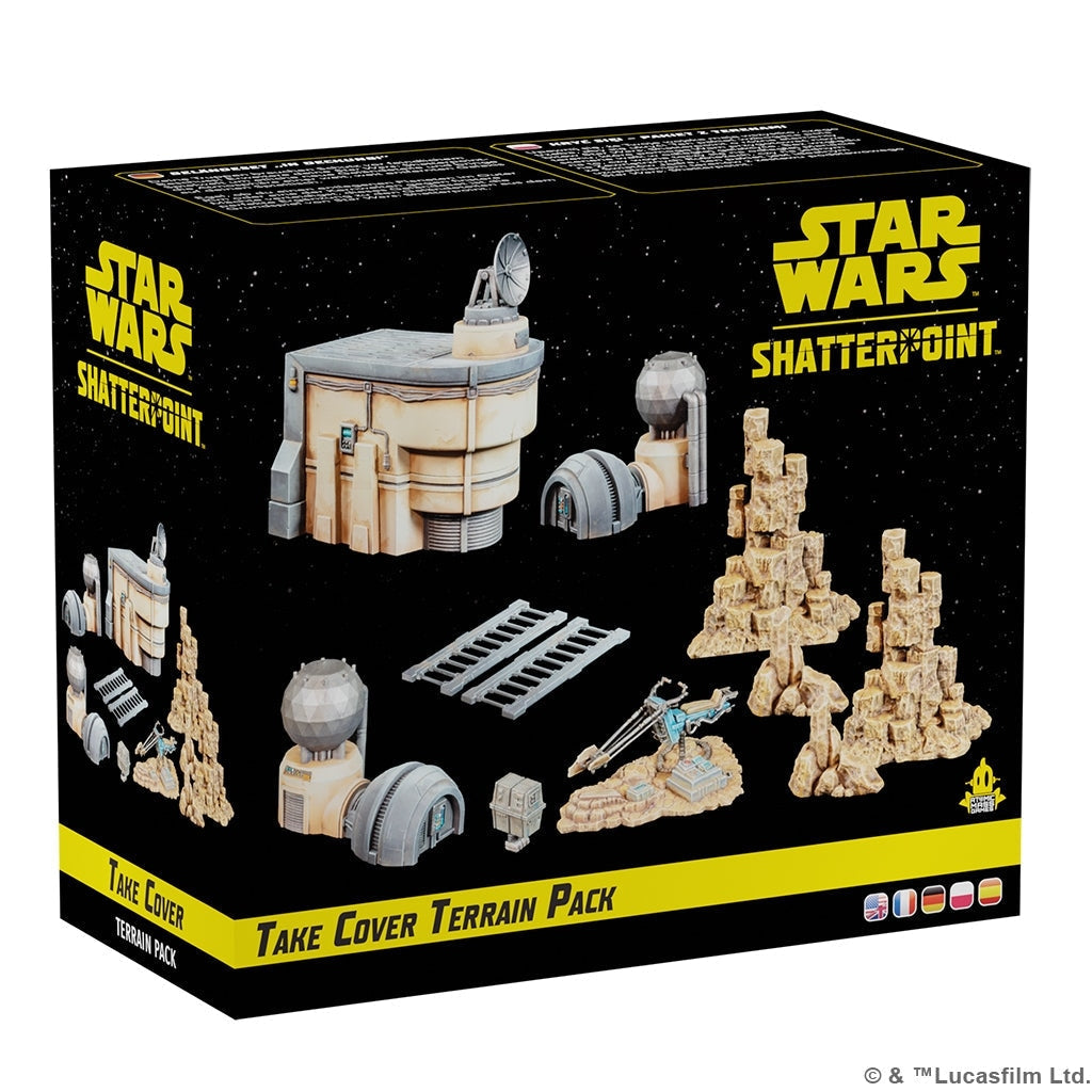 Asmodee - Star Wars Shatterpoint Take Cover Terrain Pack (Inglés) En Existencia
