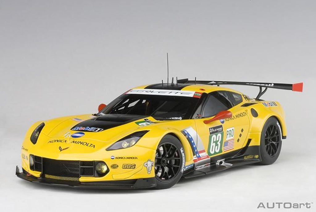 Autoart - Chevrolet Corvette C7.r Le Mans 24 Hrs 2016 En Existencia