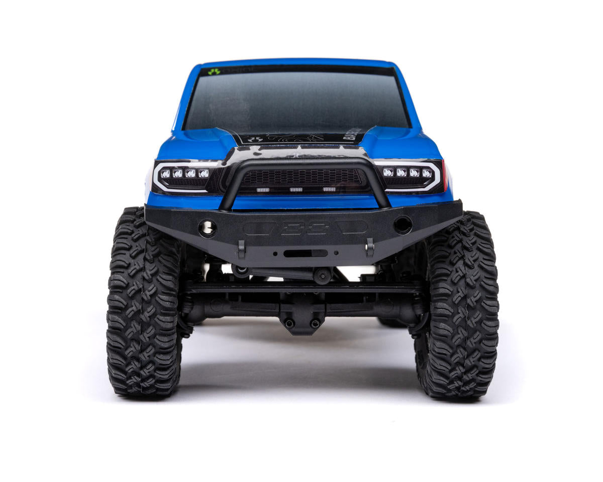 Axial - 1/24 SCX24 Base Camp 4X4 RTR Brushed Rock Crawler (Battery & Charger Included), Blue