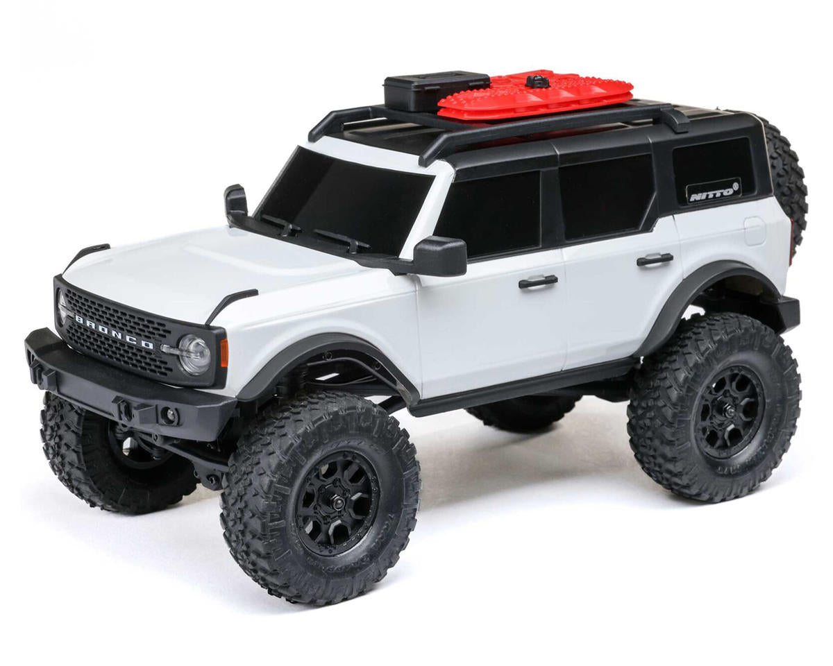 Axial - SCX24 Ford Bronco 4X4 RTR Brushed Rock Crawler (Battery & Charger Included), White
